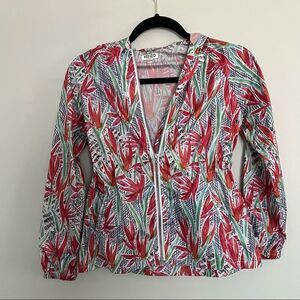 Kenzo Bird of Paridise Hooded Lightweight Jack. Girls Age 10